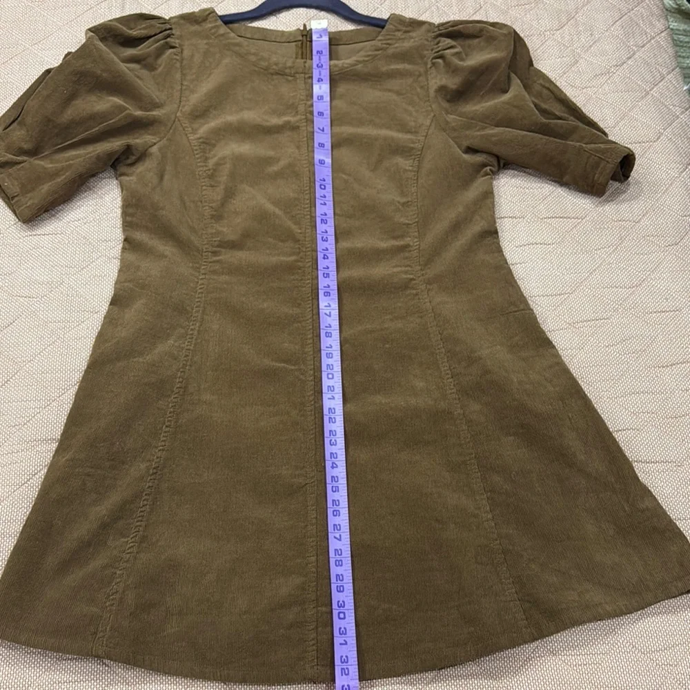 Rylee + Cru Chocolate Corduroy Dress - Picture 4 of 4
